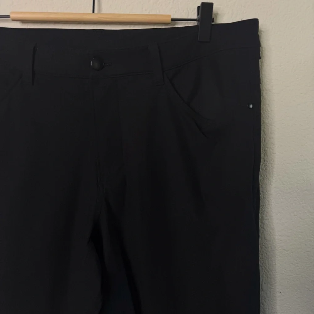 Lululemon ABC Classic 5 Pocket‎ Warpstreme Pants M5583S Black Mens Size 34